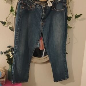 Levi's Women's Capri Blue Jeans